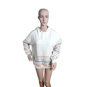 Rank 45 Hoodie Womens Medium White Southwestern Westerncore‎ Cowgirlcore Country